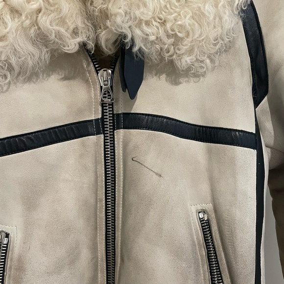 Isabel Marant Micha Suede Shearling 2018 Runway Coat - Picture 6 of 10